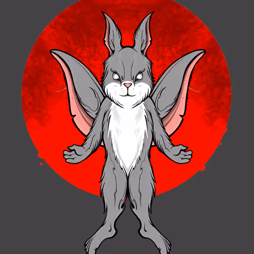 Flying Beast #02 - The Demonic Grey Rabbit