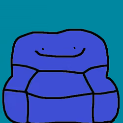 Happy Blue Couch