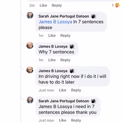why 7 sentences