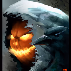 Scarecrow Pumpkin