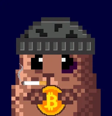 Cryptohamster Alcoholic #243 Wow Edition
