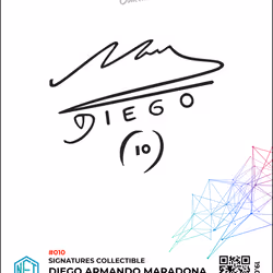Signatures Collectible - #010 Diego Armando Maradona