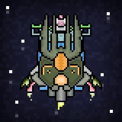 Proctons Spaceship #00004