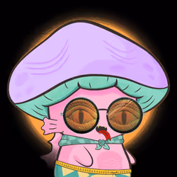 Magic Mushroom Clubhouse Halloween Charity Collab