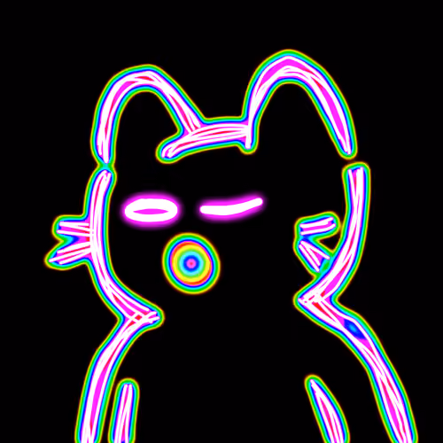 Neon Cat #279