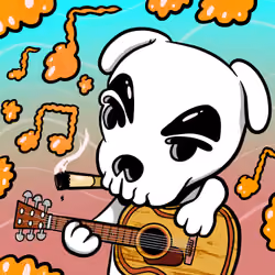 Smoking Skull #288
