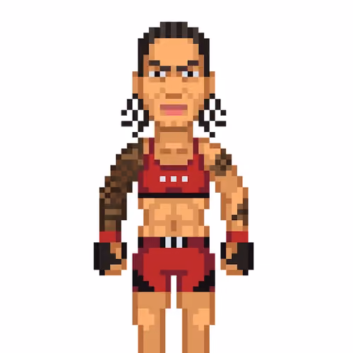 Amanda 'The Lioness' Nunes 1/2 RARE