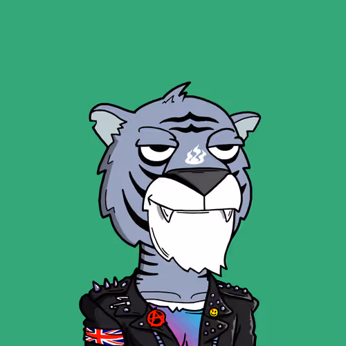 Grouchy Tiger Social Club #624
