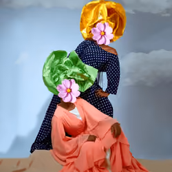 Two Flowers Dancing