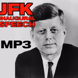 Recording of JFK Famous Inaugural Speech MP3