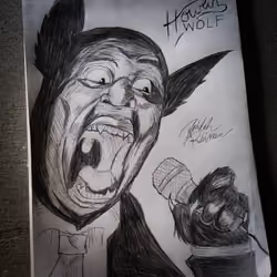 Howlin Wolf Sketch