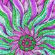 Magic watercolor mandalas