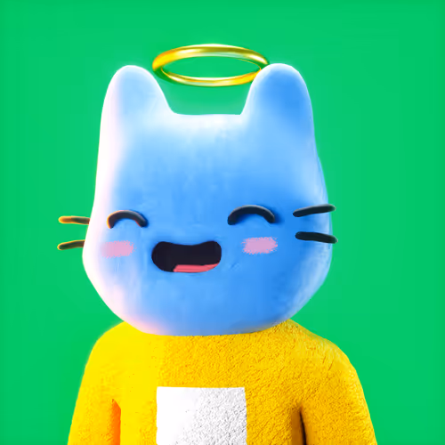 Cool Cat 3D #7691