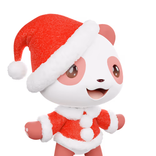 3D LEELEE-Santa-Red-#20425