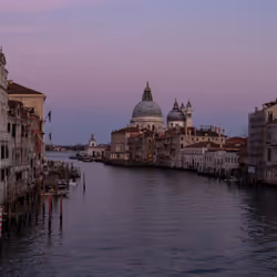Pink Sunset at Venice