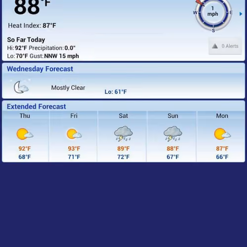 weather snap