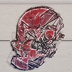 The New Age Ape Combo Skull