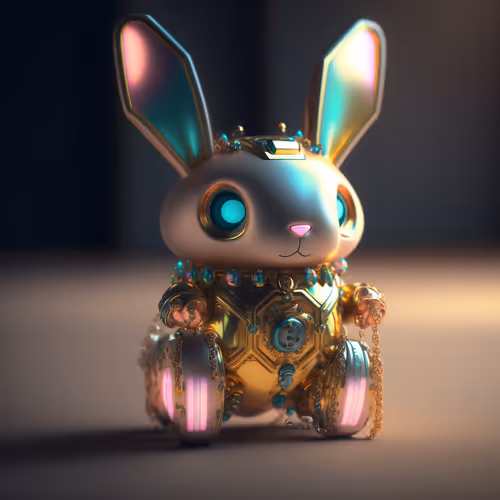 Robot Rainbow Rabbits