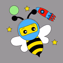 Astronaut Allen Bee NFT