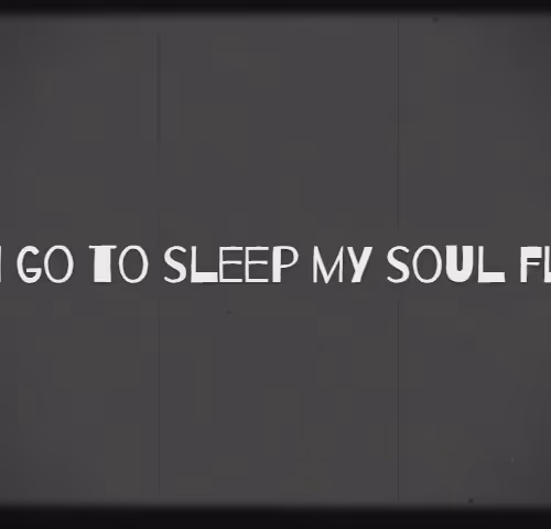 when i sleep my soul floats