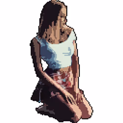 Kim #18 Pixel Girl
