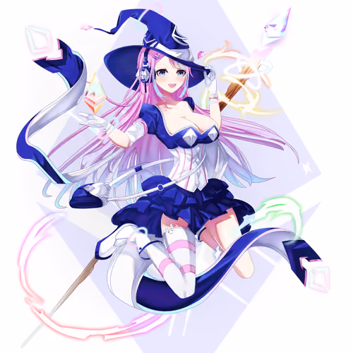 Ether Witch WaifuCrypto "Gas Money" NFT