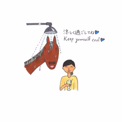 Keep yourself cool💙