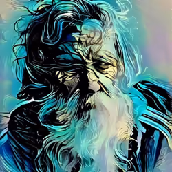 Deep Blue Beard #2