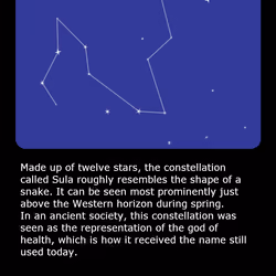 Constellation Card#9 Sula