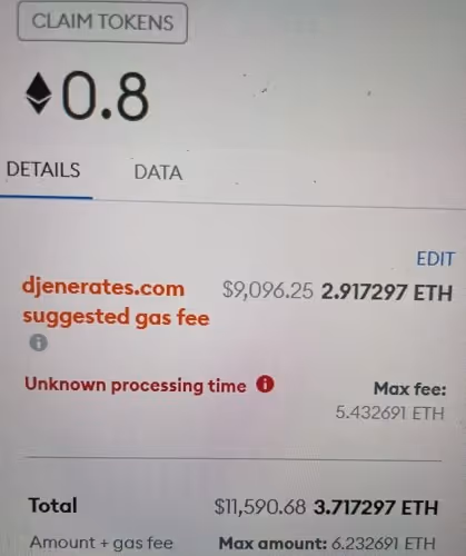 Eth gas spike (Aug 2021)
