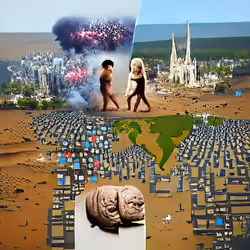 The year 1,000,000 has come and civilization has split