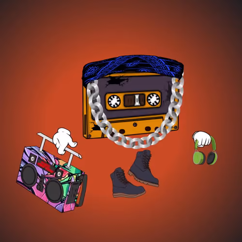 RETRO BOOMBOX COMMON 254