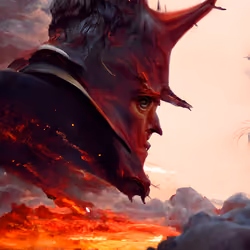 The devil rises