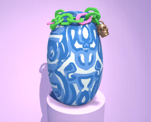 Lapin Vase #CFA-ID-004