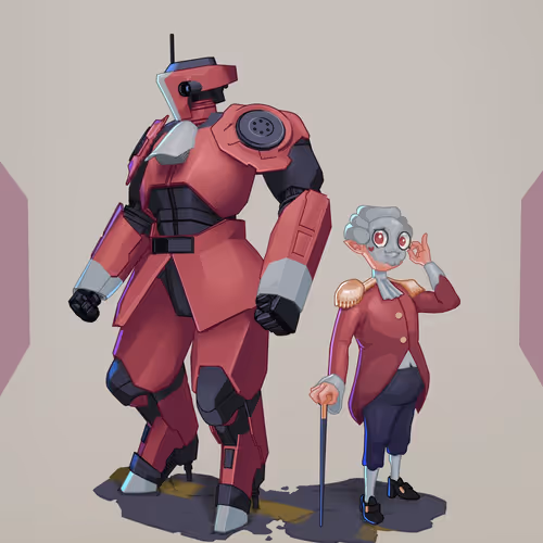 The Gentleman, Science-Fantasy Hero (Project Icon #3)