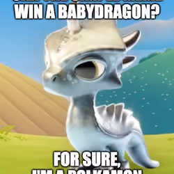 baby dragon meme