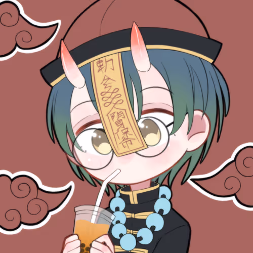 Cute Glasses Girl Chibi