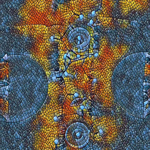 Mosaic in the heaven