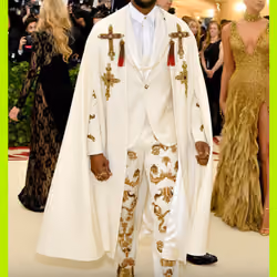 Chadwick Boseman at Met Gala 2018
