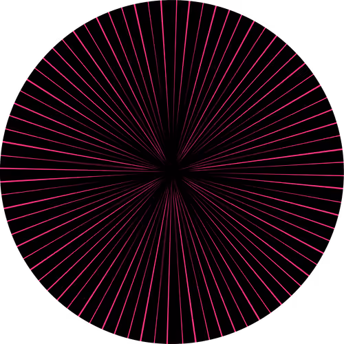 Pink with Black Stripes