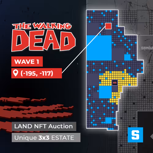 Wave 1 / The Walking Dead Sale - 3x3 Estate S [-195,-117]