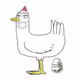 Sick hen #030 A