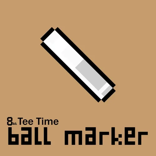 8bit Tee Time Ball Marker 029