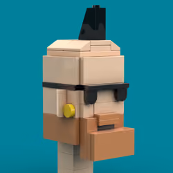 Brickhead Punk #1968