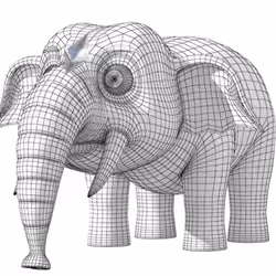 3D Ether Elephant