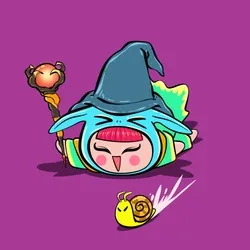( LEGACY ) Lazy move x Senties #073 - Staff and A Snail