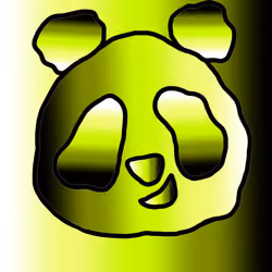 Wavy Panda Yellow