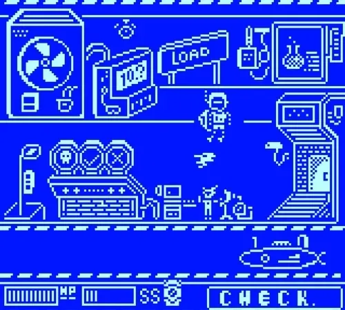 1 Bit pixel art