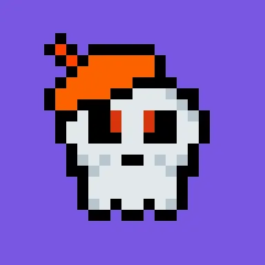 Kawaii SKULL #8480
