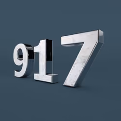 PunkBlue NumberClub  #917
